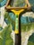Brown Vintage Collection of Wilson Tennis Rackets and Guard Add Photos For Sale - Image 8 of 12