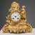Parisian Table Clock in Gold Antimony For Sale - Image 11 of 11