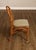Coastal Style Pair Of Rattan Dining Chairs With Upholstered Seats For Sale - Image 10 of 18