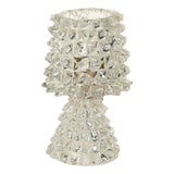 Rostrato Murano Glass and Brass Table Lamp from Barovier, Italy 1940s For Sale