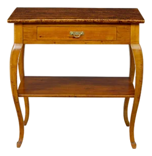 19th Century Fruitwood and Alder Occasional Table, 1890s