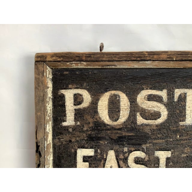 Circa 1930s Post Office Sign From East Ryegate, Vermont Chairish