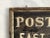 1930s Circa 1930s Post Office Sign From East Ryegate, Vermont For Sale - Image 5 of 7