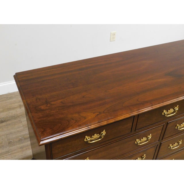 Stickley Traditional Cherry 9 Drawer Dresser Chairish