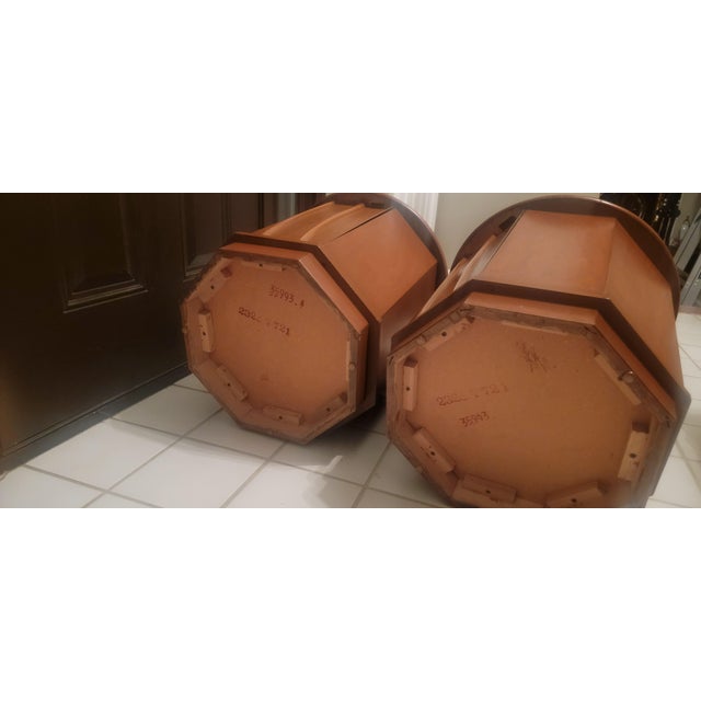 Mid-Century 1970's Broyhill Brasilia Style End Tables - a Pair For Sale - Image 11 of 11