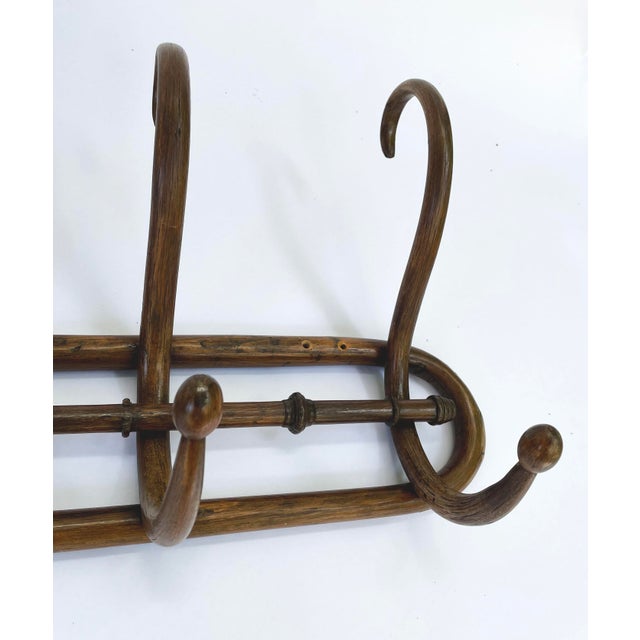 1920s Style Wall Coat Rack Chairish