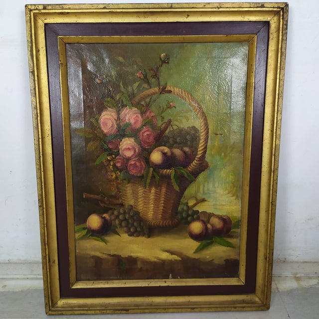 Still Life, Oil on Canvas, Framed For Sale - Image 16 of 16