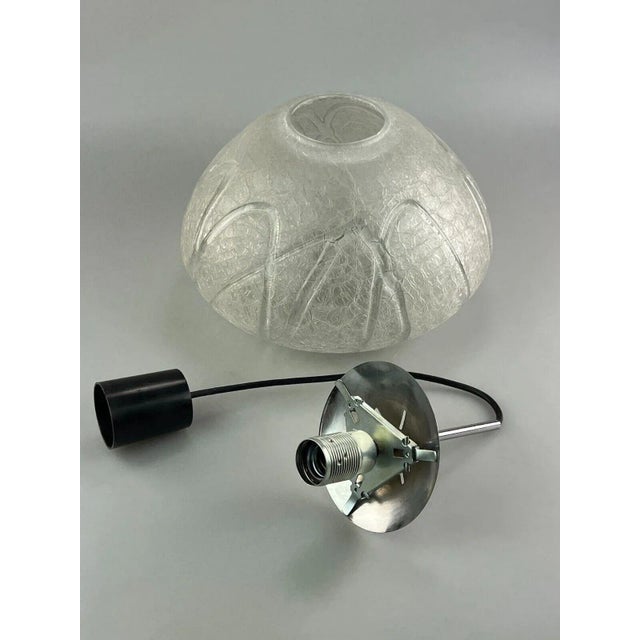 Object: hanging lamp Manufacturer: Doria Condition: good Age: around 1960-1970 Dimensions: Diameter = 36cm Height = 40cm...