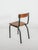 Mid-Century Modern Industrial School Chair by Willy Van Der Meeren for Tubax, 1950s For Sale - Image 9 of 12