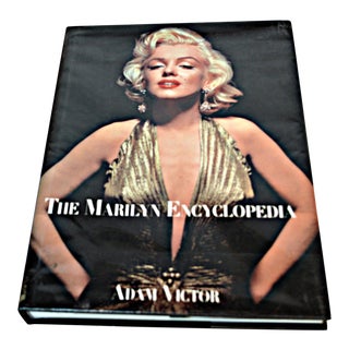 Marilyn Monroe Vintage Coffee Table Book by Adam Victor For Sale