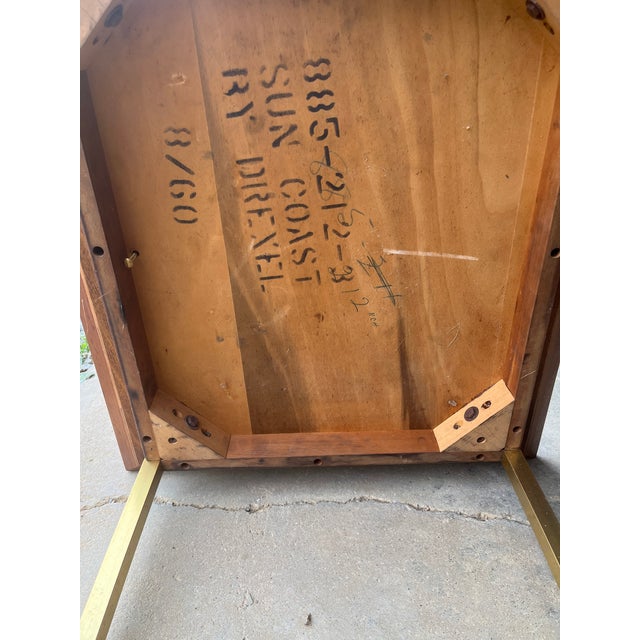 Drexel Suncoast Side Table 1950s For Sale In Nashville - Image 6 of 9