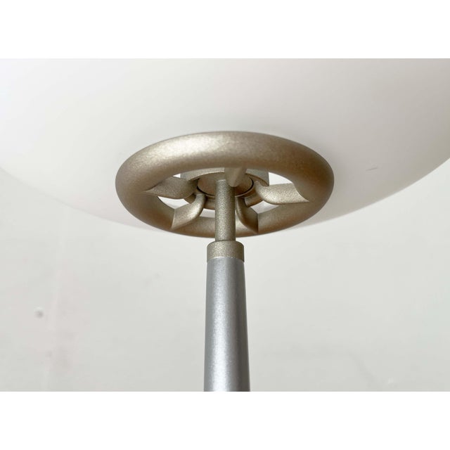 Postmodern Italian Silver Pao T1 Table Lamp by Matteo Thun for Arteluce, 1990s, Set of 2 For Sale - Image 12 of 18