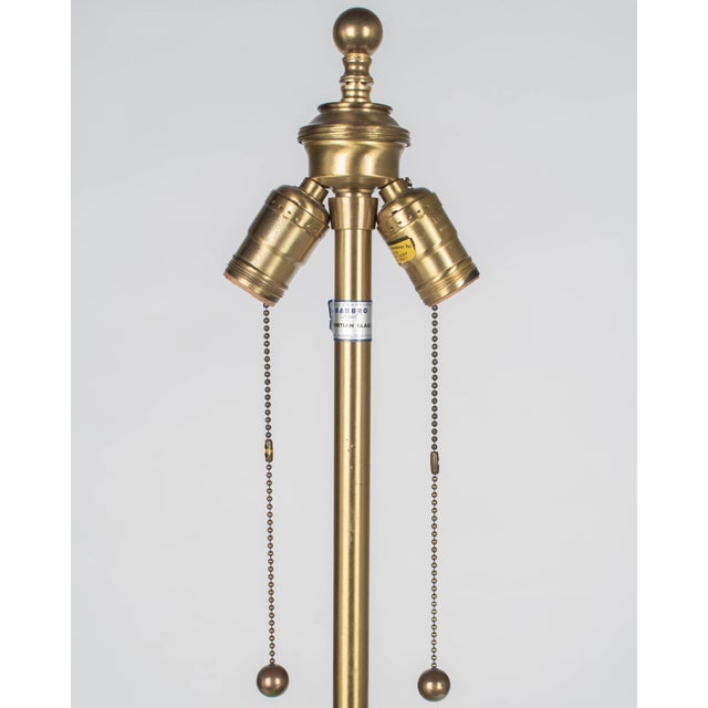 Aqua Blue Murano Glass Lamp by Archimede Seguso for Marbro, Italy 1950s For Sale - Image 10 of 13