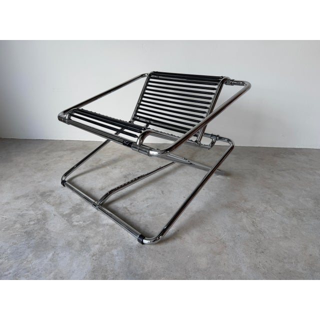Ron Arad for "One Off " Chrome Rocking Chair, England For Sale In Miami - Image 6 of 12