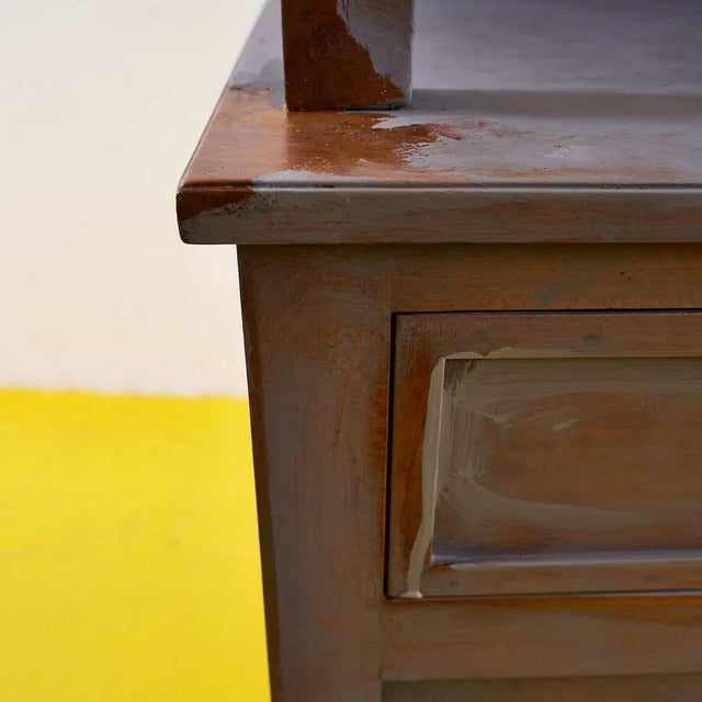 Vintage Wooden Display with Cabinets For Sale - Image 9 of 16