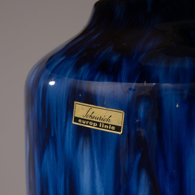 20th Century German Ceramic Table Lamp For Sale - Image 9 of 18