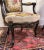 Louis Xv Style Armchairs in Blackened Wood, Set of 2 For Sale - Image 6 of 9