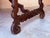 18th Large Spanish Dining or Desk Table with Carved Legs and Iron Stretcher For Sale In Miami - Image 6 of 18