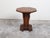 Italian Italian 19th Century Walnut Side Table with Octagonal Top and Pedestal Base For Sale - Image 3 of 12