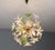 Sculptural Floral Glass Chandelier, Czechoslovakia, 1980s For Sale - Image 4 of 11