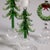 Clear & Green Holiday Tree Taper Candle Holders, Set of 4, 8.25", For Sale In Los Angeles - Image 6 of 6