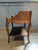 Antique French Walnut Step Down Side Table With Shelf For Sale - Image 4 of 10