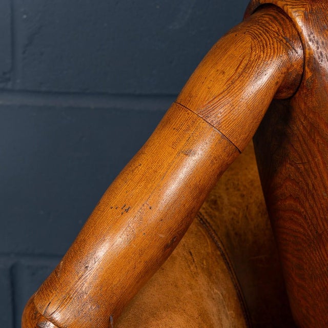 Antique 19th Century French Life Size Wooden Artist's Lay Figure, 1860s For Sale - Image 17 of 18