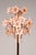Hollywood Regency Murano Pink Lilly Floorlamp Murano Glass and Gilt Brass by Franco Luce, 1970 For Sale - Image 3 of 13