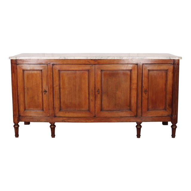 French Fruitwood Enfilade, 1780s For Sale