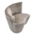 MCM Vladimir Kagan Style Swivel Lounge Chair Newly Reupholstered in Velvet For Sale