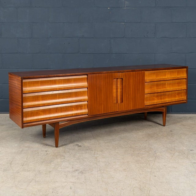 Vintage English Teak Sideboard from Elliots of Newbury, 1960 For Sale - Image 9 of 18