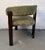 Late 20th Century Mid-Century Modern Walnut Chair With Plush Green Upholstery For Sale - Image 5 of 13