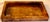 Late 20th Century Marble Tray Brown Italian Crafted Volterrra Alabaster For Sale - Image 5 of 5
