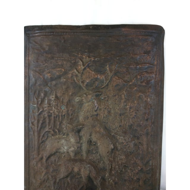 Antique Fireplace Screen >> Deer Scene Antique Fireplace Screen Chairish Antique Fireplace Screen >> Deer Scene Antique Fireplace Screen Chairish