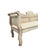An incredible piece dating to the early 1800s. Antique European Pine sofa bench with its original paint finish, a tranquil...