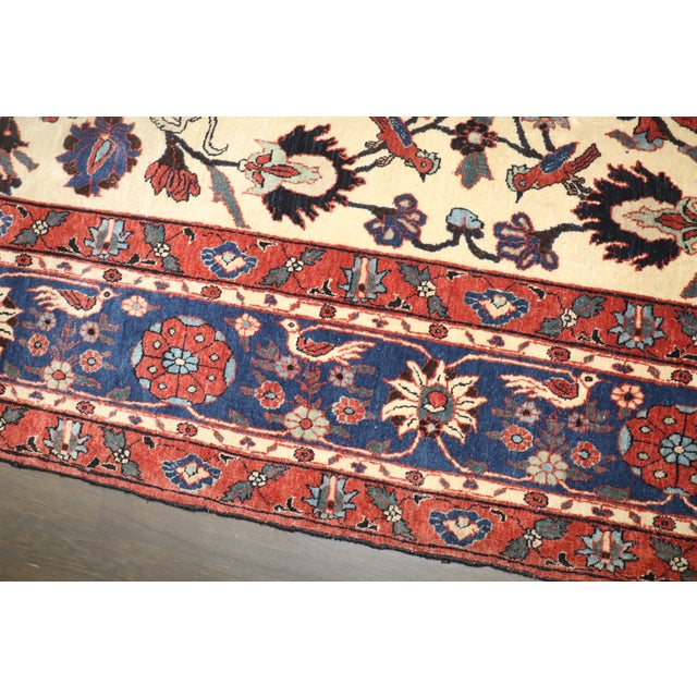 a stunning late 19th-century Persian Tehran Floral Romantic Rug Details rug no. j4534 size 6' 10" x 10' 4" (208 x 315 cm)...