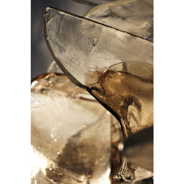 Italian Murano Glass Wall Lamps by Carlo Nason for Mazzega, 1970s, Set of 2 For Sale - Image 12 of 18