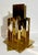 Menashe Kadishman, Israeli Pop Art Abstract Cutout Trees Kinetic Gilt Sculpture Menashe Kadishman, c.1970's For Sale - Image 18 of 18