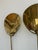 Pair of 1979 Chapman Brass Fan Sconces For Sale - Image 4 of 12