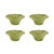 2020s Bordallo Pinheiro Maria Flor 14 oz Bowls, Cosmos, Set of 4 For Sale - Image 5 of 5