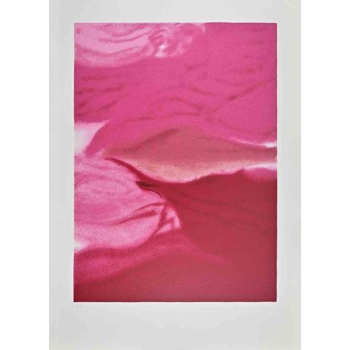 Renata Rampazzi, Abstract Composition, Screenprint, 1986 For Sale - Image 3 of 3