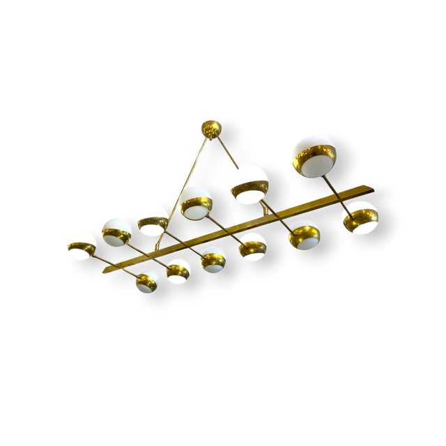 Ceiling Lamp from Nido, Italy, 1970s For Sale - Image 3 of 6