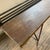 Rare Nine Foot Antique Handmade Wooden Folding Wallpaper Table For Sale - Image 9 of 10
