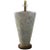 Alabaster Vintage Italian Karl Springer Inspired Capiz Shell Lamp For Sale - Image 8 of 8