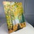 Contemporary Falling Into Autumn 9x12 Acrylic Painting Fall Theme Landscape Artwork Unframed For Sale - Image 3 of 7