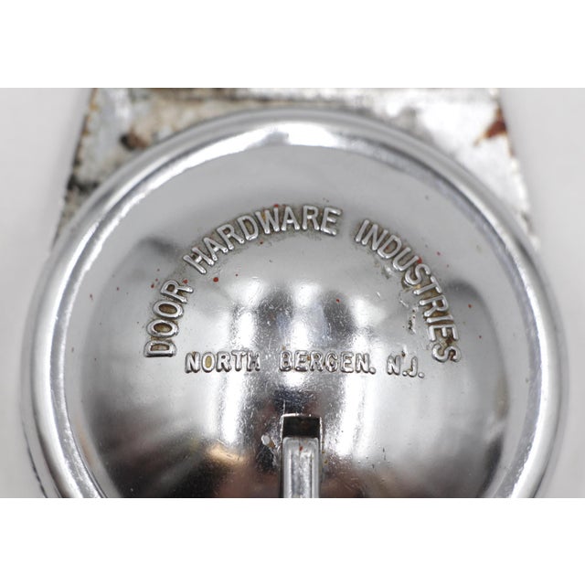 Mid 20th Century Mid 20th Century Chrome Door Hardware Industries Apartment Door Peephole For Sale - Image 5 of 5