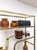 Vintage Milo Baughman Style Brass Tone Etagere Shelf Vintage Hollywood Regency For Sale - Image 14 of 17