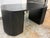 CB2 Mermelada Estudio for Cb2 Reid Oval Black Wood Storage Desk For Sale - Image 4 of 12