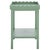 Wood Starlyn Scalloped Accent Table in Sage For Sale - Image 7 of 8
