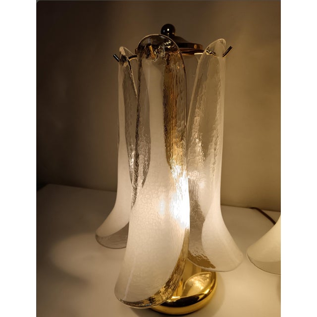 A strikingly elegant and modernist masterwork of ambiental art from the 1980s by legendary murano glassmaster silvio...